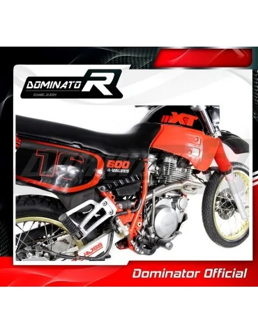 Collecteur d'échappement Dominator pour Yamaha XT 600 2KF 2NF (1987-1989)