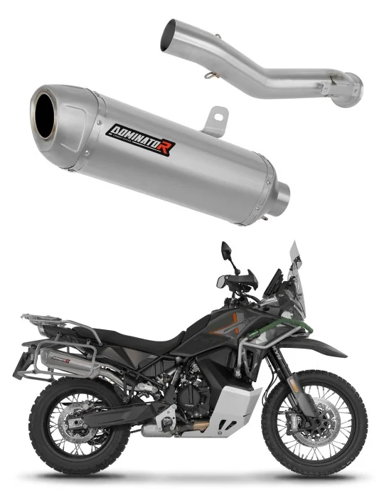 Silencieux slip-on Dominator S6 pour CF Moto 1000 MT-X (2026)