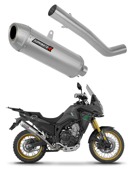Silencieux slip-on Dominator S6 pour Rieju Aventura 500 (2023-2026)