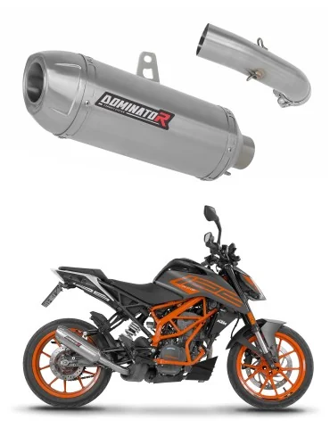 Silencieux slip-on Dominator S3 pour KTM 125 Duke (2021-2023)