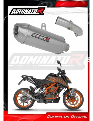 Silencieux slip-on Dominator S3 pour KTM 125 Duke (2021-2023)