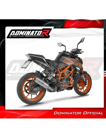 Silencieux slip-on Dominator S3 pour KTM 125 Duke (2021-2023)