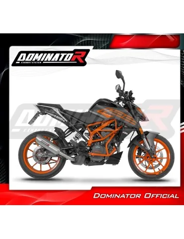 Silencieux slip-on Dominator S3 pour KTM 125 Duke (2021-2023)