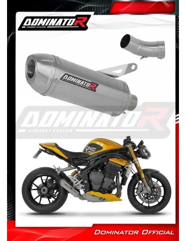 Silencieux slip-on Dominator S3 pour Triumph Speed Triple 1200 RS / RR (2021-2024)
