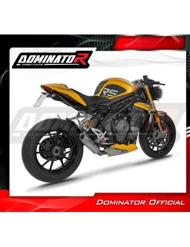 Silencieux slip-on Dominator S3 pour Triumph Speed Triple 1200 RS / RR (2021-2024)