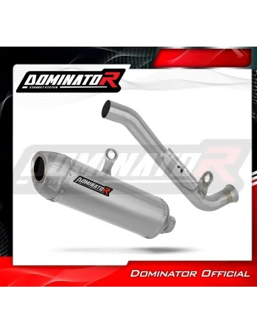 Silencieux slip-on Dominator S6 pour Zontes 703F (2025-2026)