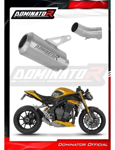 Silencieux slip-on Dominator GPS pour Triumph Speed Triple 1200 RS / RR (2021-2024)