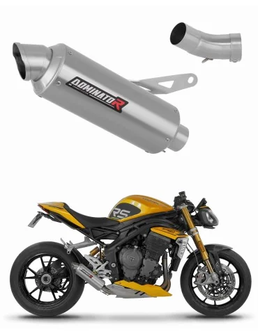 Silencieux slip-on Dominator GPF pour Triumph Speed Triple 1200 RS / RR (2021-2024)