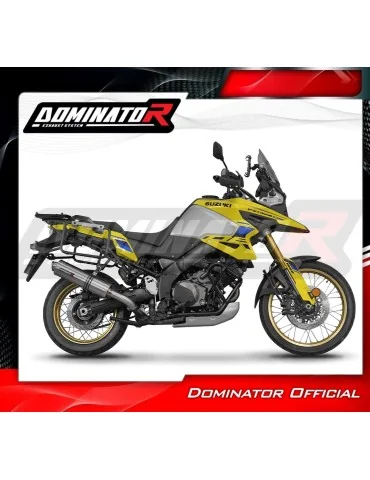 Silencieux slip-on homologué Dominator ST pour Suzuki V-Strom 1050 DE (2023-2025)