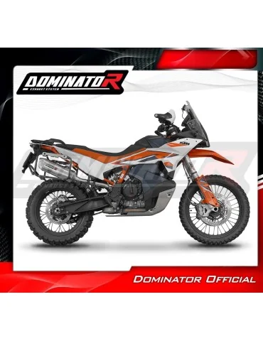Silencieux slip-on Dominator S6 pour KTM 790 Adventure / R (2019-2025)