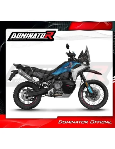 Silencieux slip-on Dominator S6 pour CF Moto 800 MT-X (2025)