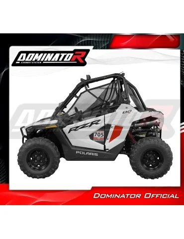 Silencieux slip-on Dominator MX pour Polaris RZR 200 (2022-2025)
