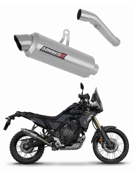 Silencieux slip-on Dominator GPF pour Yamaha Tenere 700 (2025-2026)