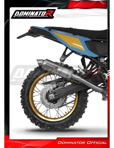 Silencieux slip-on Dominator GPF pour Yamaha Tenere 700 (2025-2026)