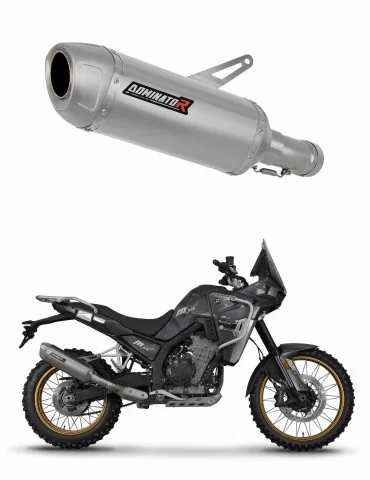 Silencieux slip-on Dominator S6 pour Kove 800 X Pro Adventure (2023-2026)