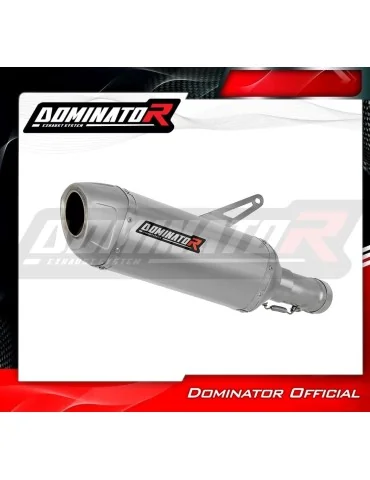 Silencieux slip-on Dominator S6 pour Kove 800 X Pro Adventure (2023-2026)