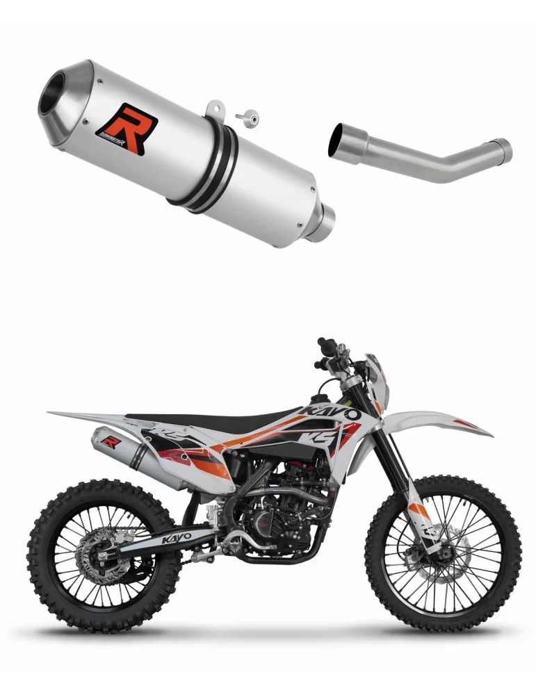 Silencieux slip-on Dominator MX pour Kayo K5 300 Enduro (2024-2025)
