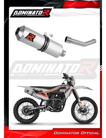 Silencieux slip-on Dominator MX pour Kayo K5 300 Enduro (2024-2025)