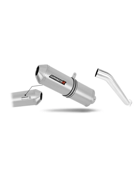 Silencieux slip-on homologué Dominator OVR pour Kawasaki ZX6R 636 (2003-2004)