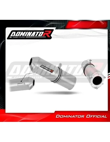 Silencieux bolt-on homologué Dominator OVR pour Kawasaki ZX6R (1995-1997)