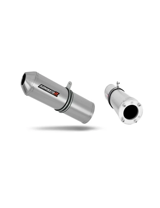 Silencieux bolt-on Dominator OVR pour Kawasaki ZX12R (2000-2005)