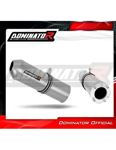 Silencieux bolt-on Dominator OVR pour Kawasaki ZX12R (2000-2005)