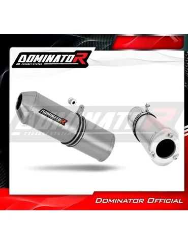 Silencieux bolt-on Dominator OVR pour Kawasaki ZRX 1200 R (2001-2007)