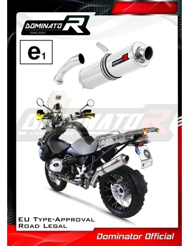 Silencieux slip-on homologué Dominator ST pour BMW R1200GS (2010-2012)