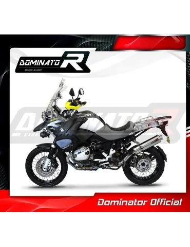 Silencieux slip-on homologué Dominator ST pour BMW R1200GS (2010-2012)