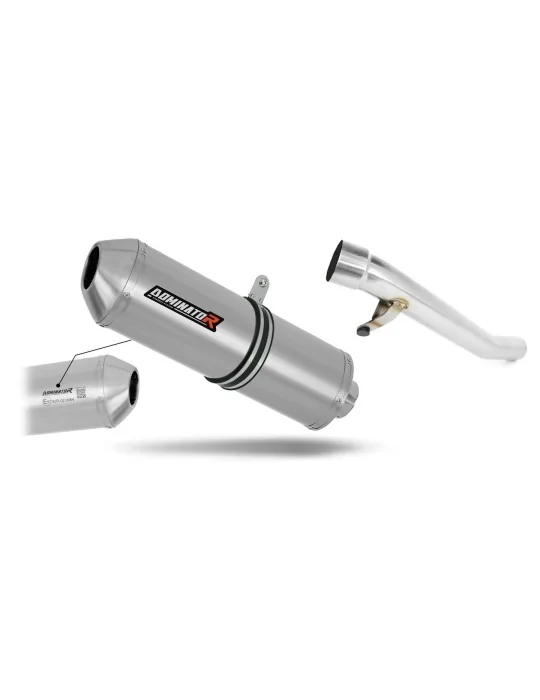 Silencieux slip-on homologué Dominator OVR pour Suzuki GSX 750 Inazuma (1997-2003)