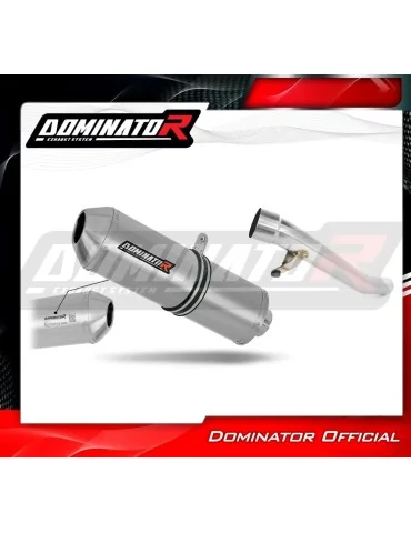 Silencieux slip-on homologué Dominator OVR pour Suzuki GSX 750 Inazuma (1997-2003)