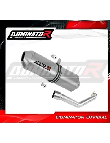 Silencieux slip-on Dominator OVR pour Suzuki Burgman 400 (2003-2006)