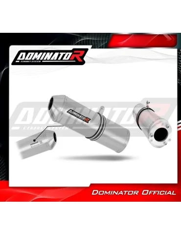 Silencieux bolt-on homologué Dominator OVR pour Kawasaki ZX9R (1998-2002)