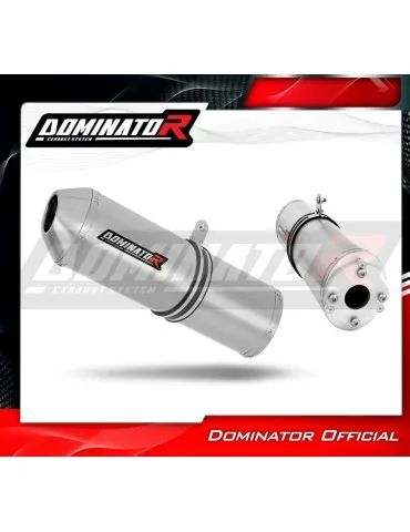 Silencieux bolt-on Dominator OVR pour Daelim VJF Roadwin 125