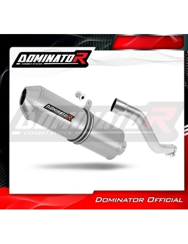 Silencieux slip-on Dominator OVR pour Suzuki DR 750 S Big côté droit