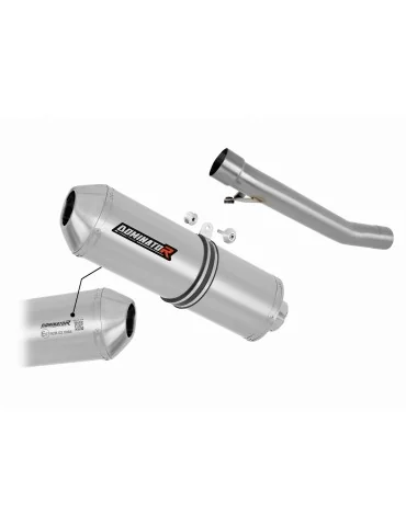 Silencieux slip-on homologué Dominator OVR pour Suzuki GSXF 600 (1998-2006)