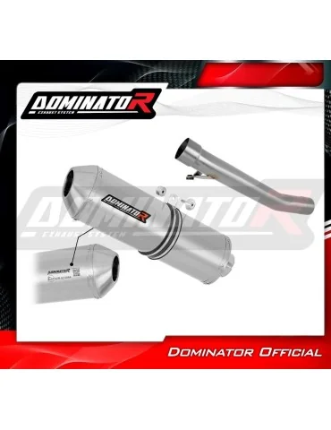 Silencieux slip-on homologué Dominator OVR pour Suzuki GSXF 750 (1998-2006)