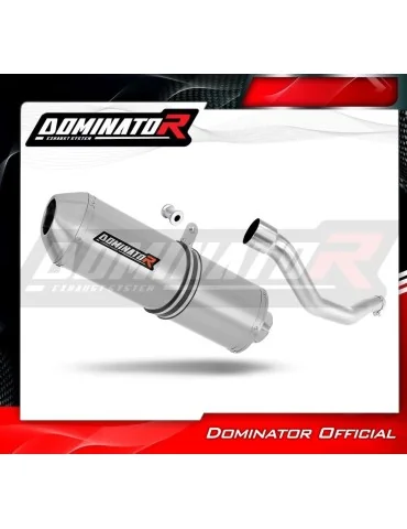 Silencieux slip-on Dominator OVR pour Yamaha WR 400 F (1998-2002)