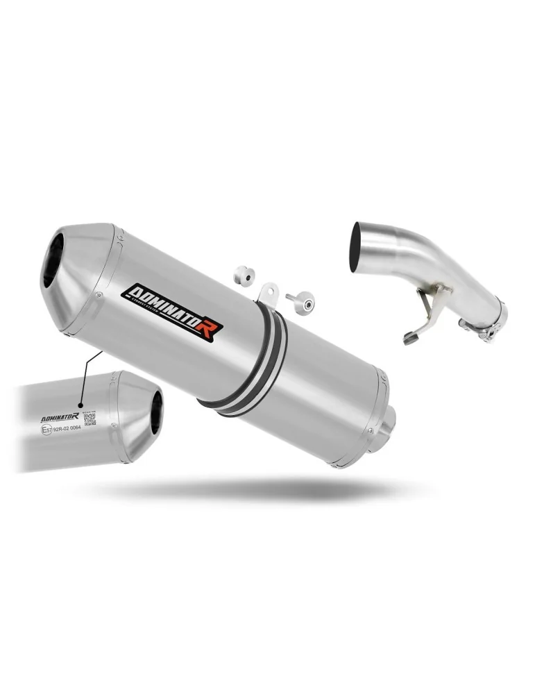 Silencieux slip-on homologué Dominator OVR pour Suzuki GSX 1250 FA (2010-2016)