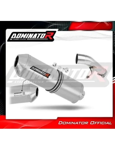 Silencieux slip-on homologué Dominator OVR pour Suzuki GSXF 650 (2007-2016)