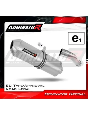 Silencieux slip-on homologué Dominator OVR pour Honda CBR 600F PC41 (2011-2015)