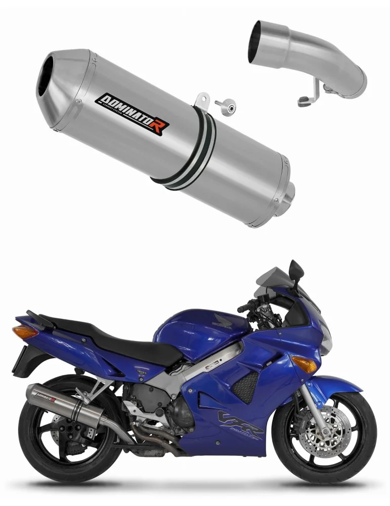 Silencieux slip-on Dominator OVR pour Honda VFR 800 Fi (1998-2001)