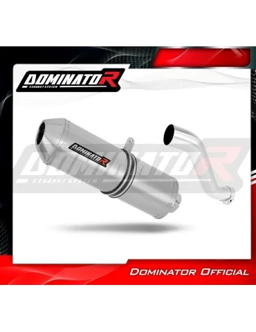 Silencieux slip-on Dominator OVR pour Yamaha XTZ 660 Tenere (1991-1999)