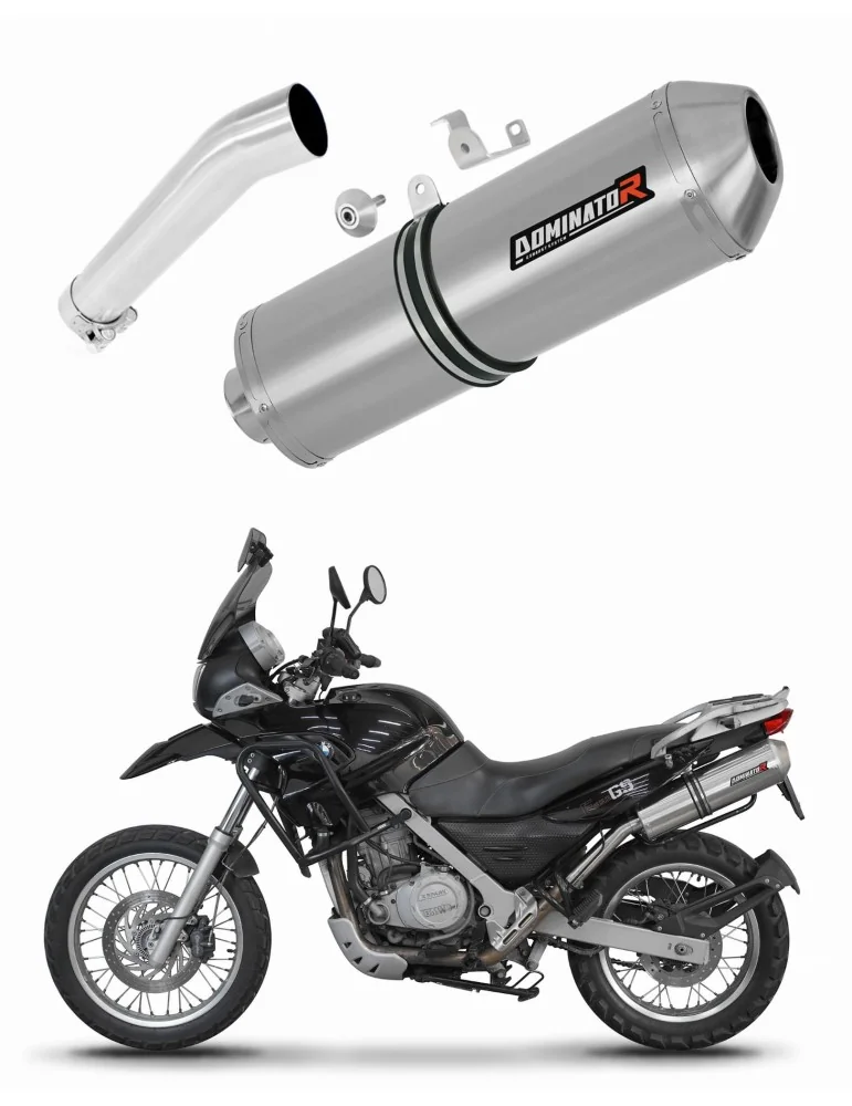 Silencieux slip-on Dominator OVR pour BMW F650GS (2004-2007)
