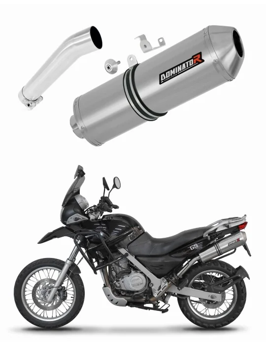 Silencieux slip-on Dominator OVR pour BMW F650GS (2004-2007)