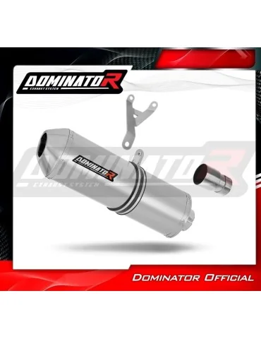 Silencieux slip-on Dominator OVR pour Piaggio MP3 500 (2008-2022)