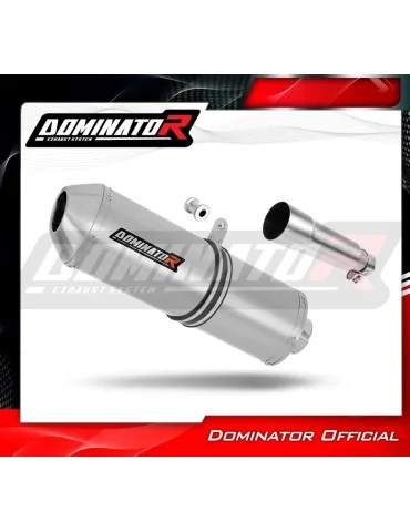 Silencieux slip-on Dominator OVR pour Derbi Terra Adventure 125 (2008-2015)