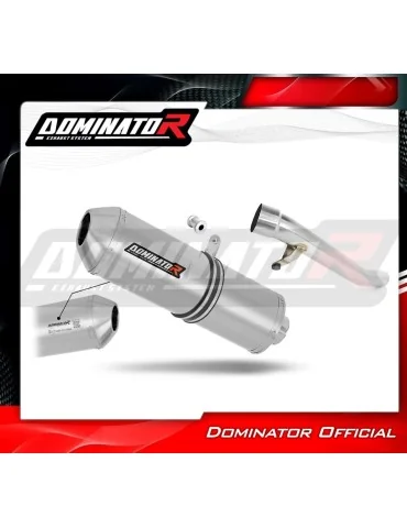Silencieux slip-on homologué Dominator OVR pour Suzuki GSF 1250 N / S Bandit (2007-2016)