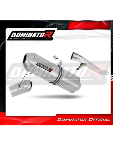 Silencieux slip-on homologué Dominator OVR pour Suzuki GSF 650 Bandit N / S (2005-2006)