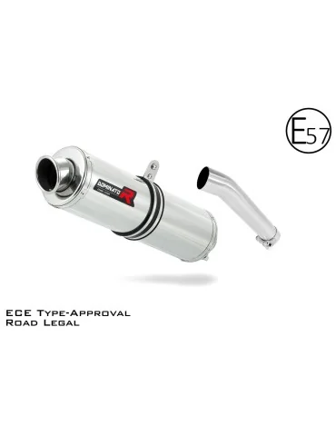 Silencieux slip-on homologué Dominator ST pour Yamaha FZS Fazer 600 (1998-2003)